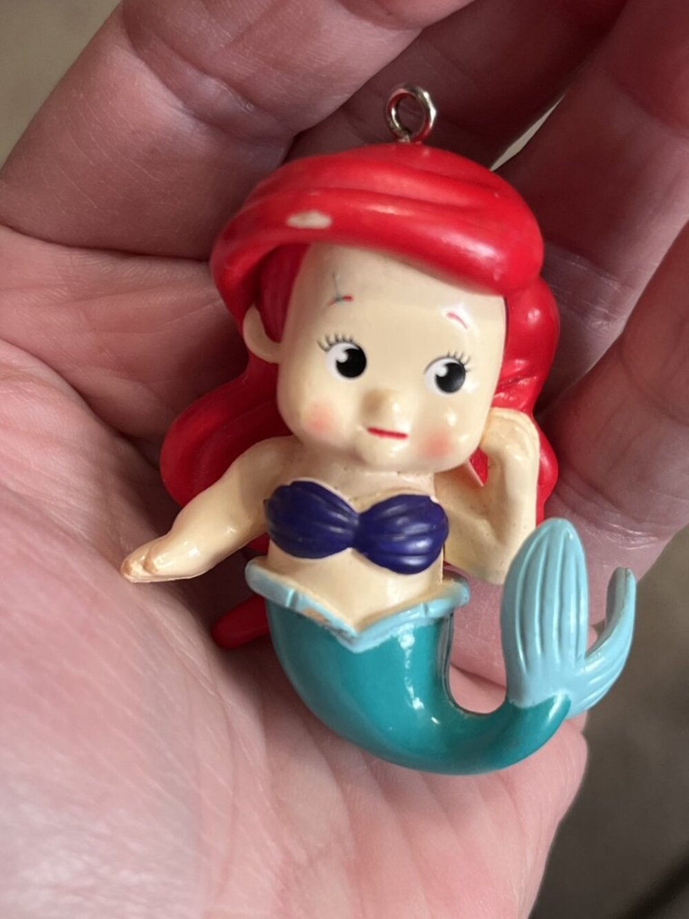 The Little Mermaid Ornament, minor wear